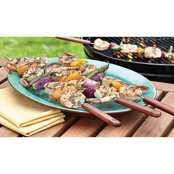 Stainless Steel Skewer Set (4 Pack) - Meat N' Bone